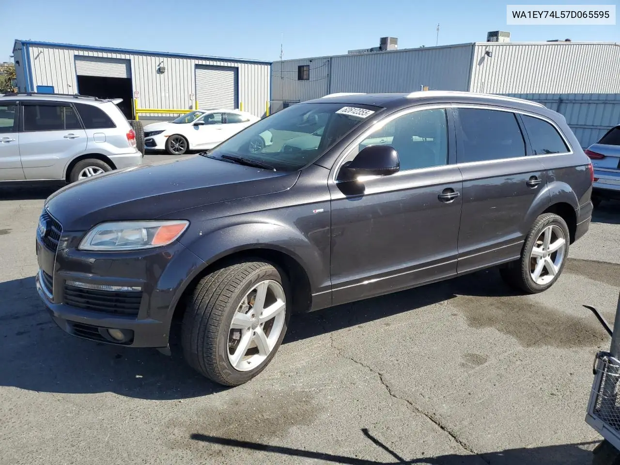 2007 Audi Q7 3.6 Quattro Premium S-Line VIN: WA1EY74L57D065595 Lot: 62612355