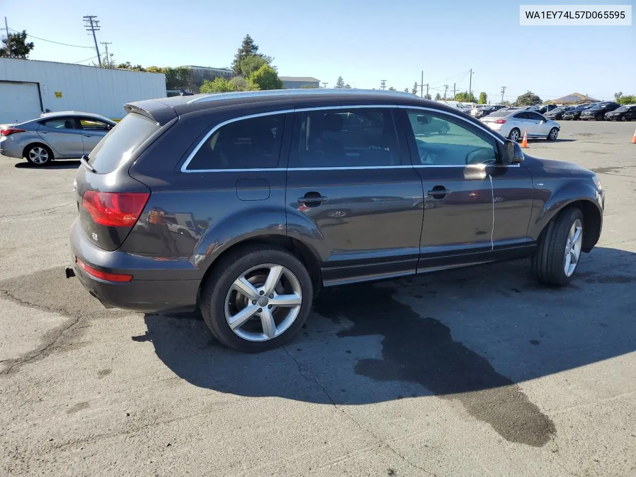 2007 Audi Q7 3.6 Quattro Premium S-Line VIN: WA1EY74L57D065595 Lot: 62612355