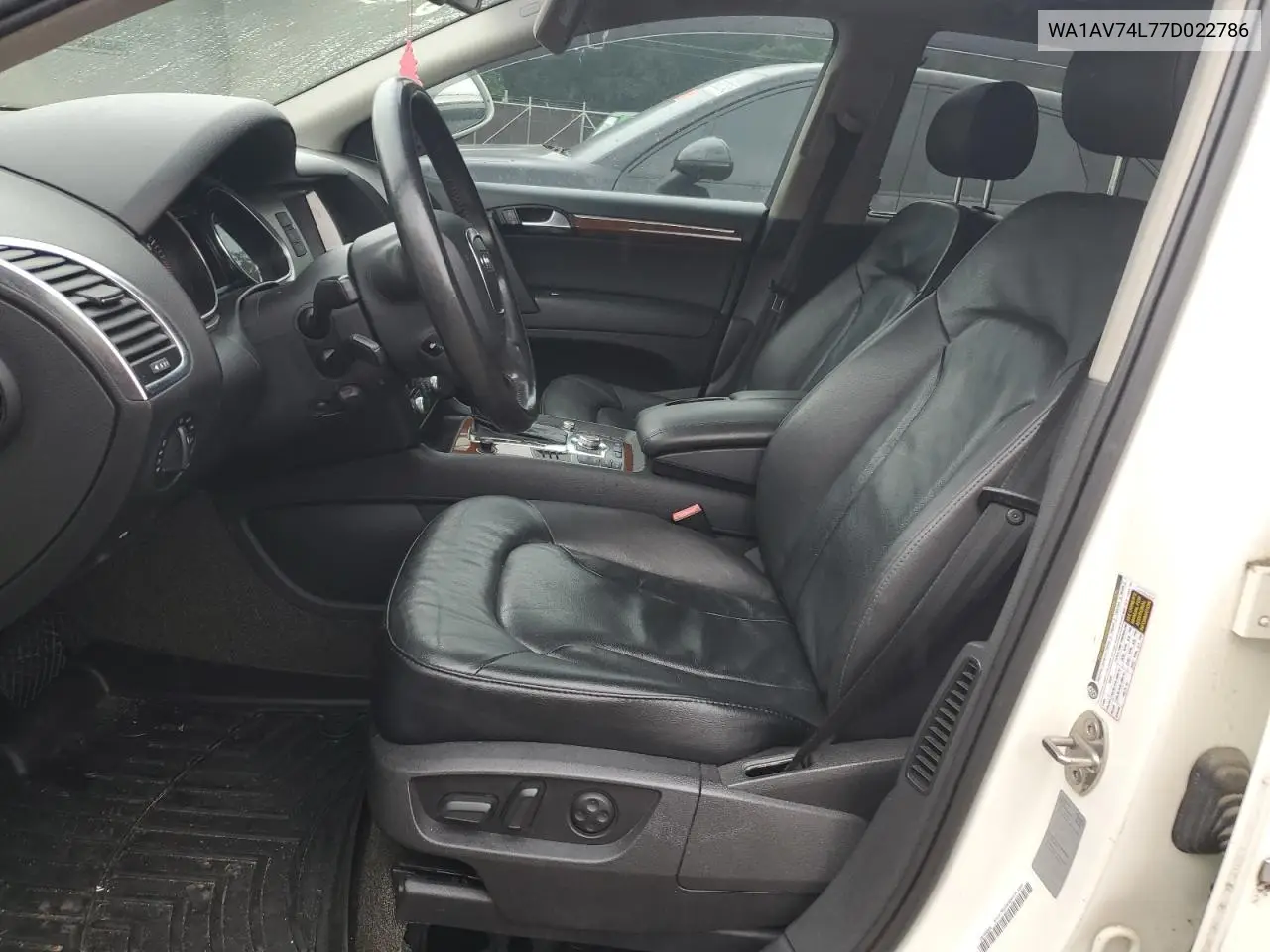 2007 Audi Q7 4.2 Quattro VIN: WA1AV74L77D022786 Lot: 62660225