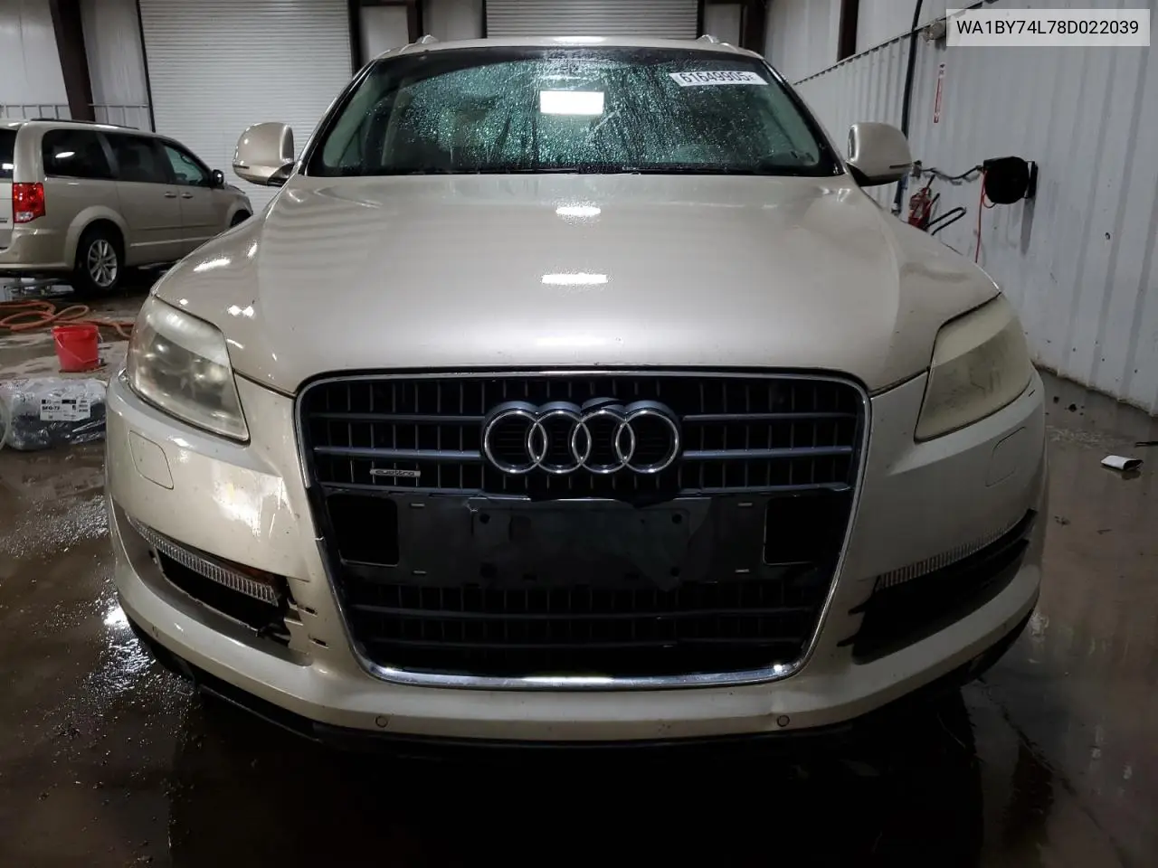 2008 Audi Q7 3.6 Quattro Premium VIN: WA1BY74L78D022039 Lot: 61649905