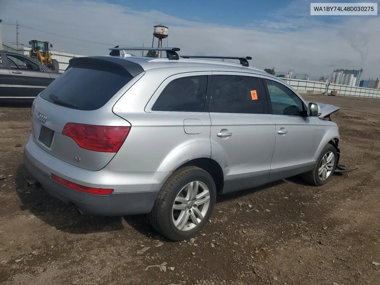 2008 Audi Q7 3.6 Quattro Premium VIN: WA1BY74L48D030275 Lot: 62179715