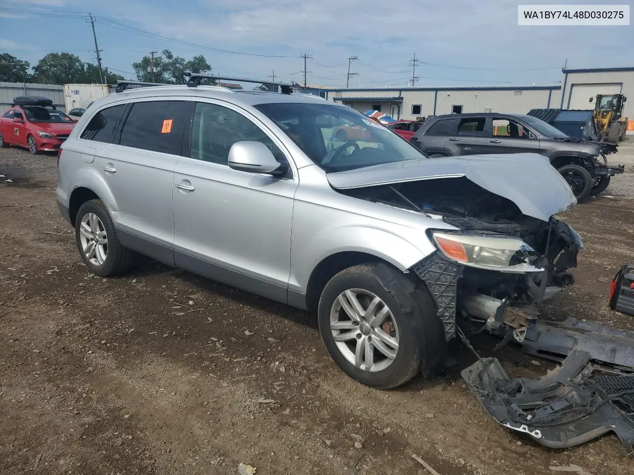 2008 Audi Q7 3.6 Quattro Premium VIN: WA1BY74L48D030275 Lot: 62179715