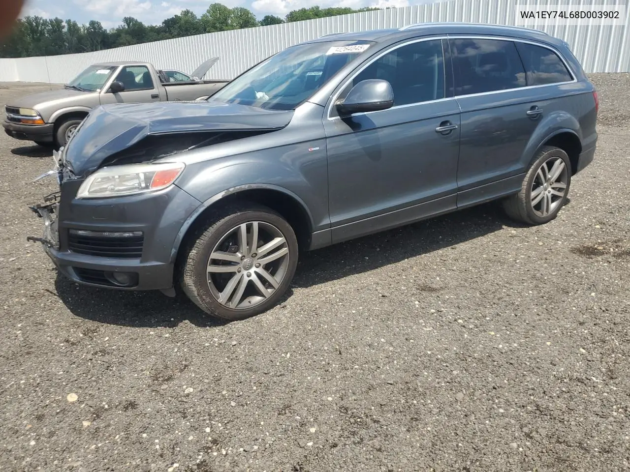 2008 Audi Q7 3.6 Quattro Premium S-Line VIN: WA1EY74L68D003902 Lot: 64264045