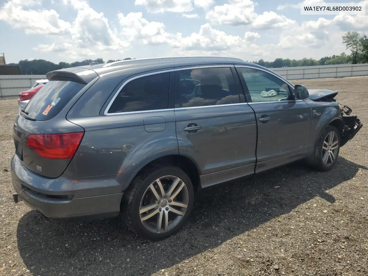 2008 Audi Q7 3.6 Quattro Premium S-Line VIN: WA1EY74L68D003902 Lot: 64264045