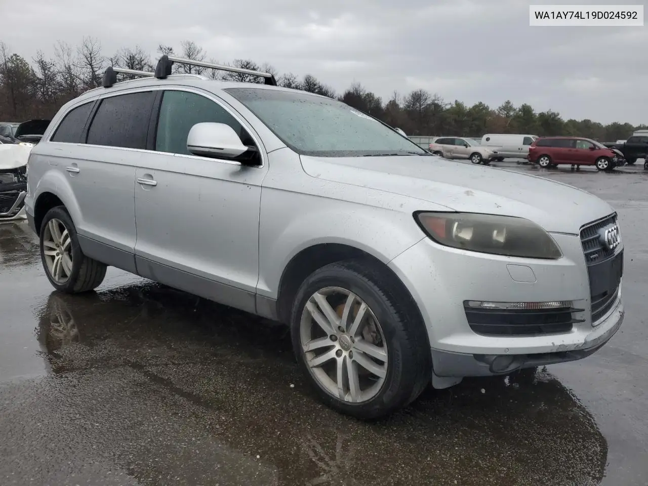 2009 Audi Q7 3.6 Quattro VIN: WA1AY74L19D024592 Lot: 48033705