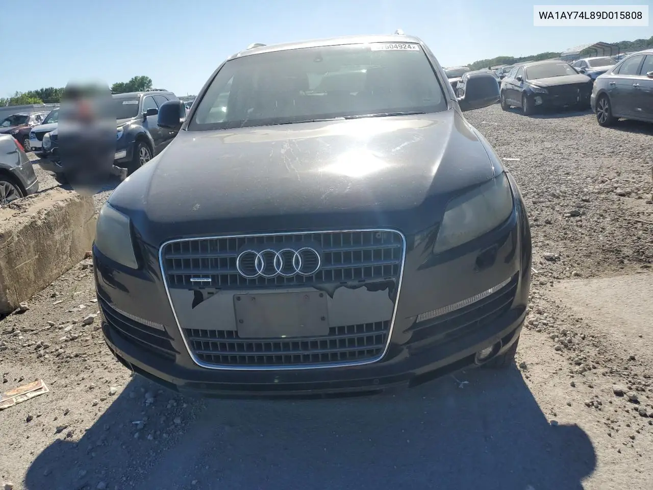2009 Audi Q7 3.6 Quattro VIN: WA1AY74L89D015808 Lot: 48035105