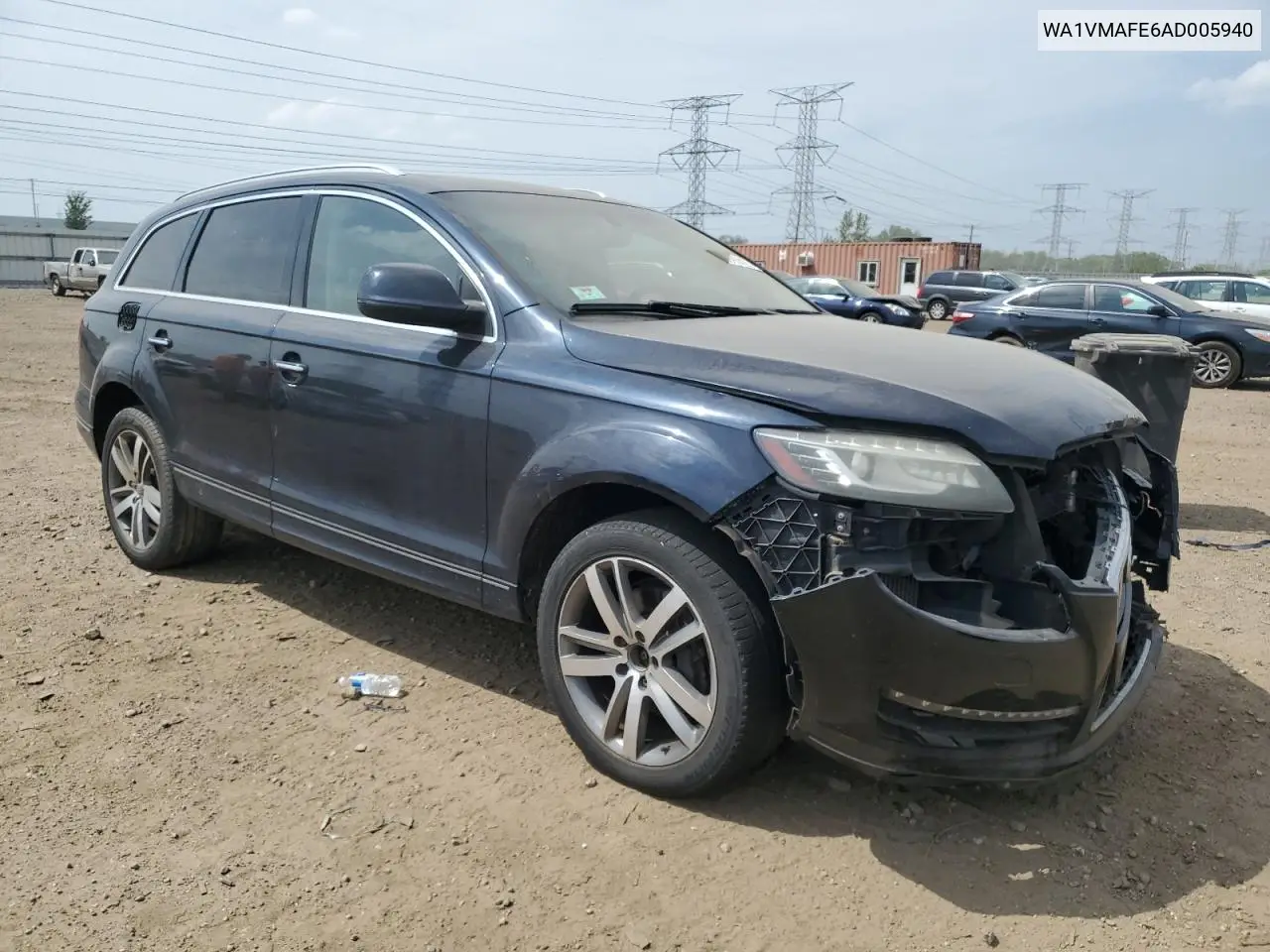 2010 Audi Q7 Prestige VIN: WA1VMAFE6AD005940 Lot: 56990425