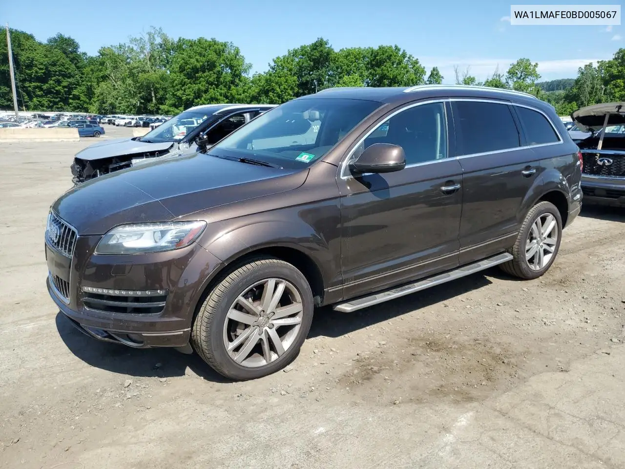 2011 Audi Q7 Premium Plus VIN: WA1LMAFE0BD005067 Lot: 62080395