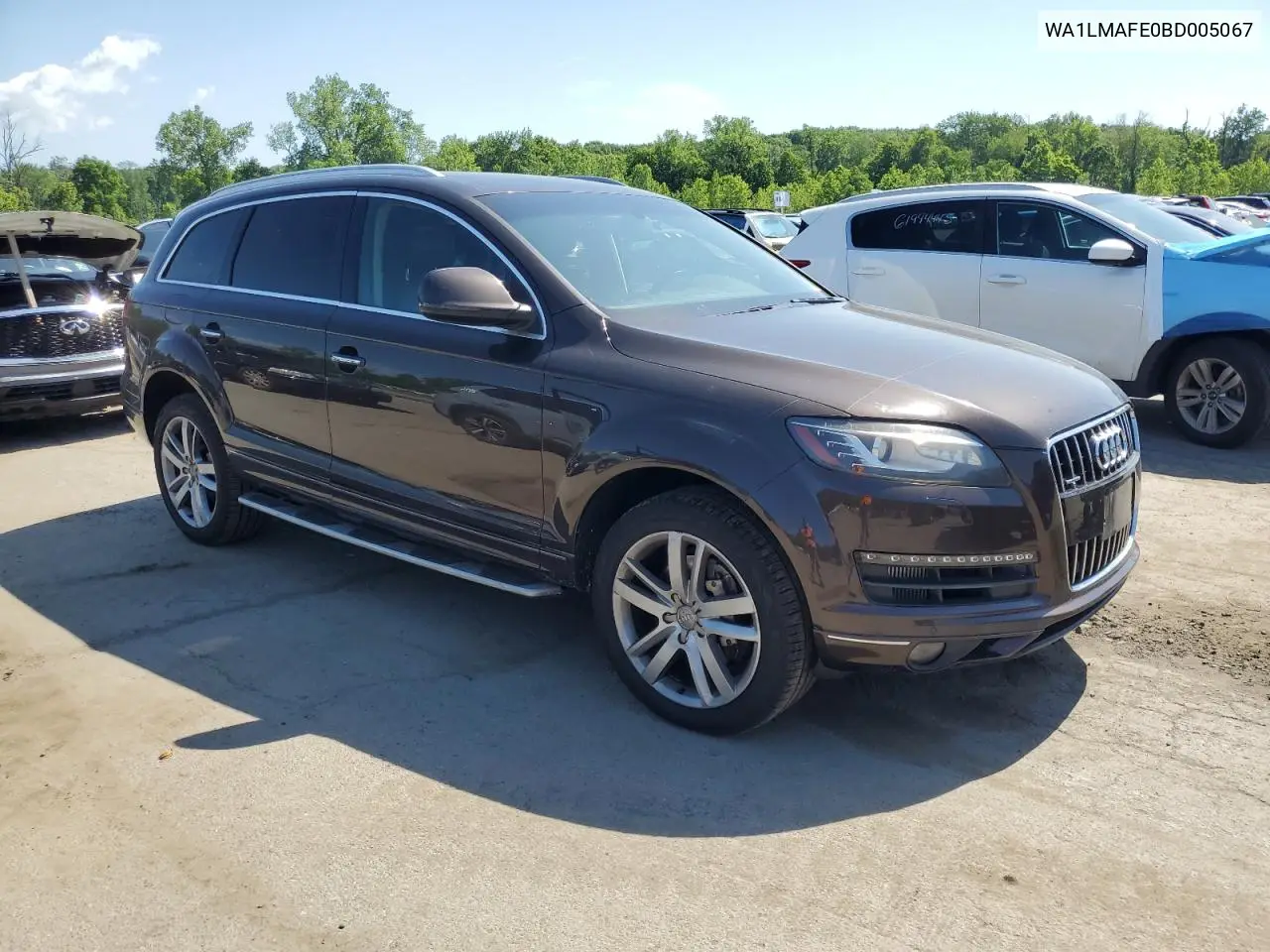 2011 Audi Q7 Premium Plus VIN: WA1LMAFE0BD005067 Lot: 62080395