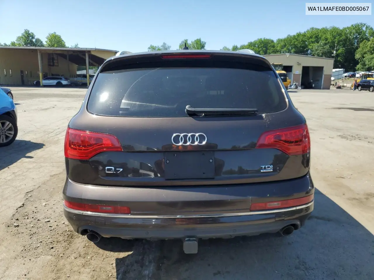 2011 Audi Q7 Premium Plus VIN: WA1LMAFE0BD005067 Lot: 62080395