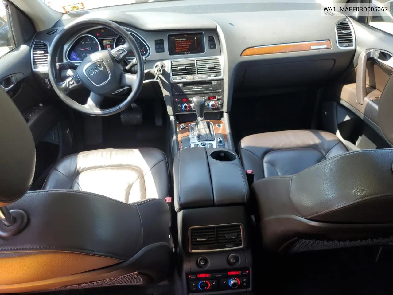 2011 Audi Q7 Premium Plus VIN: WA1LMAFE0BD005067 Lot: 62080395