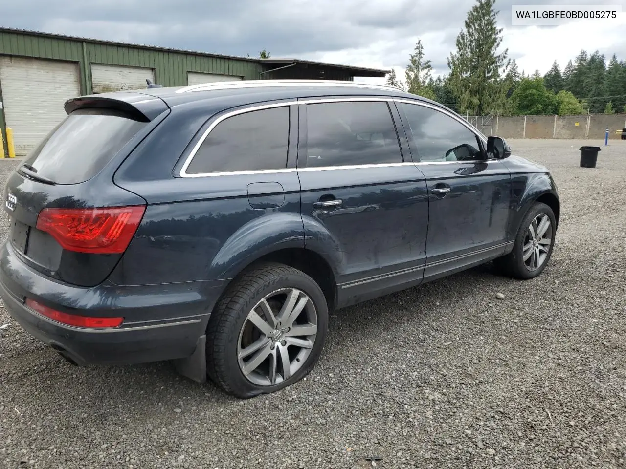 2011 Audi Q7 Premium Plus VIN: WA1LGBFE0BD005275 Lot: 62550865