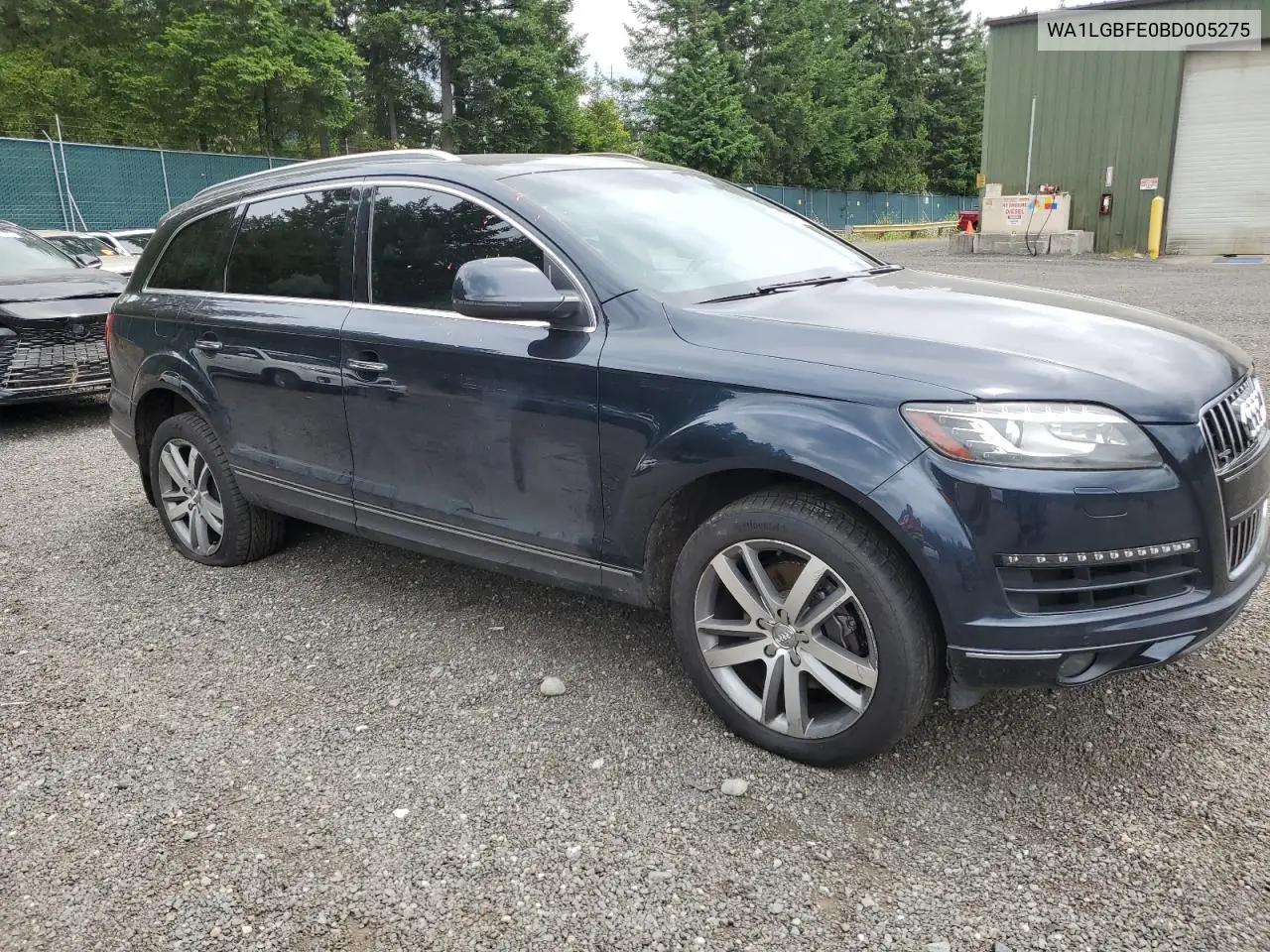 2011 Audi Q7 Premium Plus VIN: WA1LGBFE0BD005275 Lot: 62550865