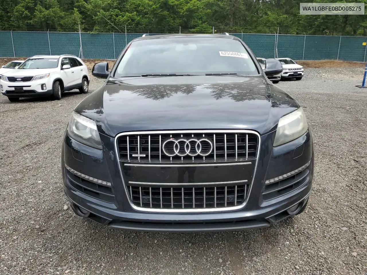 2011 Audi Q7 Premium Plus VIN: WA1LGBFE0BD005275 Lot: 62550865