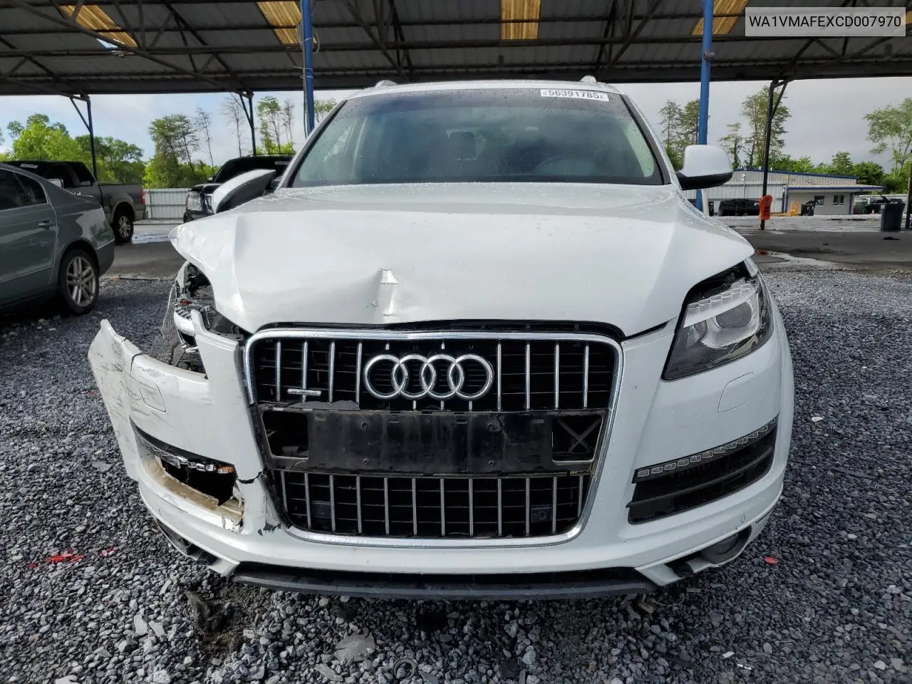 2012 Audi Q7 Prestige VIN: WA1VMAFEXCD007970 Lot: 56391785