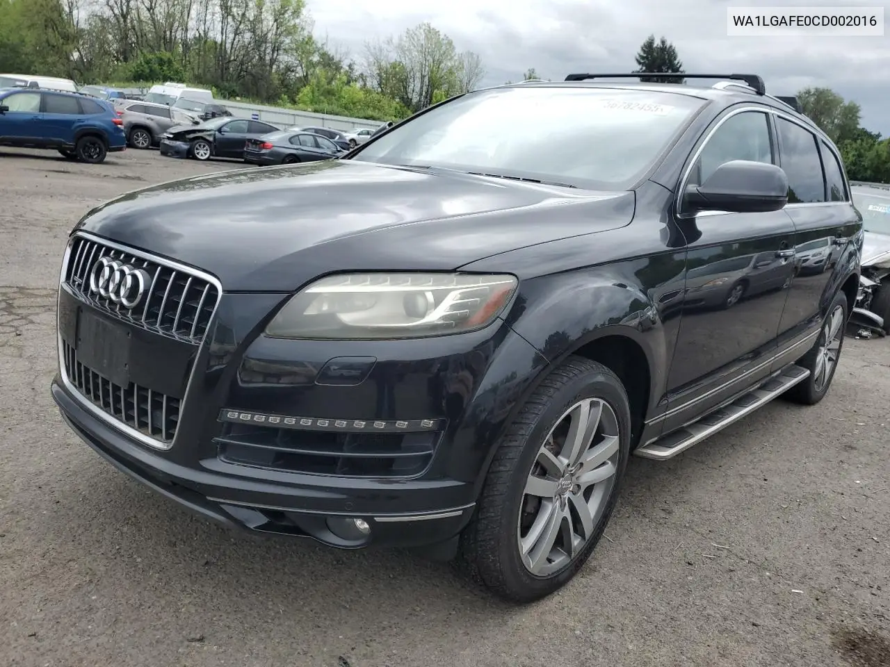 2012 Audi Q7 Premium Plus VIN: WA1LGAFE0CD002016 Lot: 56782455