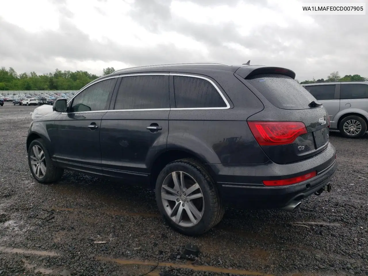 2012 Audi Q7 Premium Plus VIN: WA1LMAFE0CD007905 Lot: 56984725
