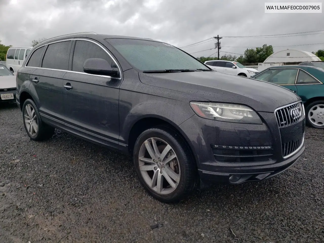 2012 Audi Q7 Premium Plus VIN: WA1LMAFE0CD007905 Lot: 56984725