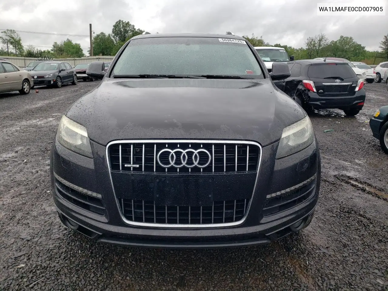 2012 Audi Q7 Premium Plus VIN: WA1LMAFE0CD007905 Lot: 56984725