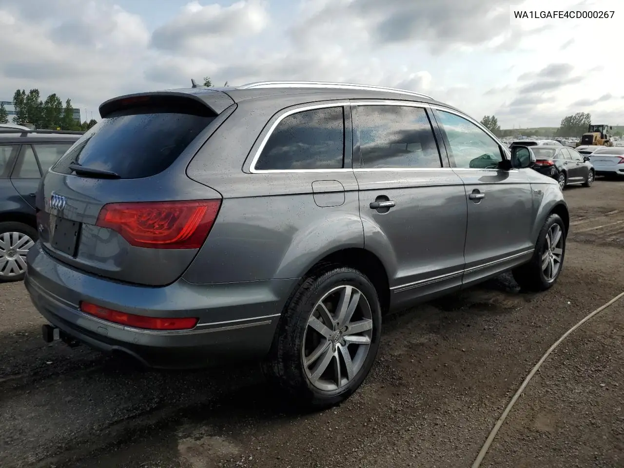 2012 Audi Q7 Premium Plus VIN: WA1LGAFE4CD000267 Lot: 61656055