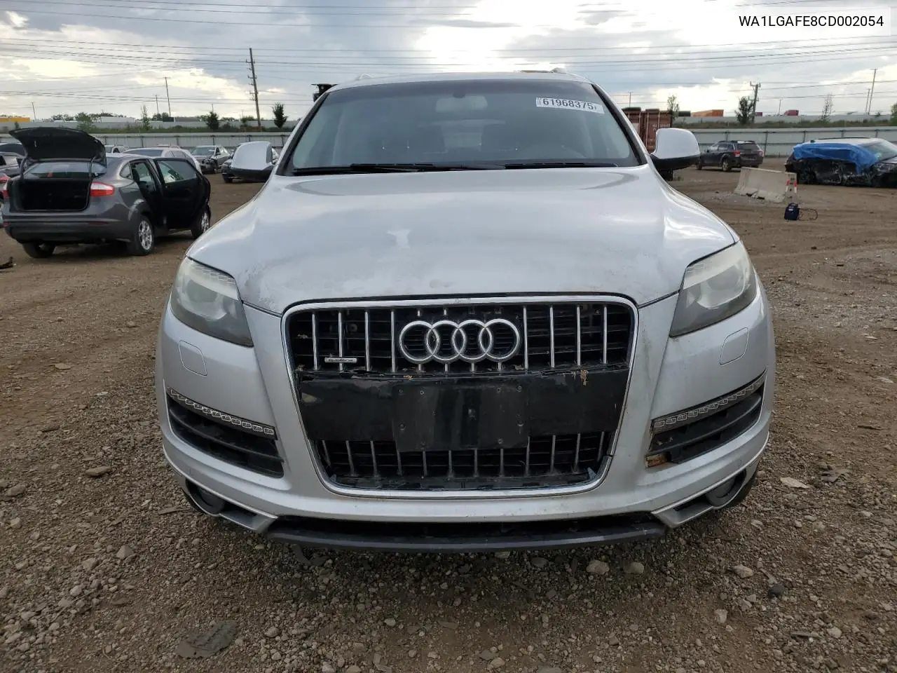 2012 Audi Q7 Premium Plus VIN: WA1LGAFE8CD002054 Lot: 61968375