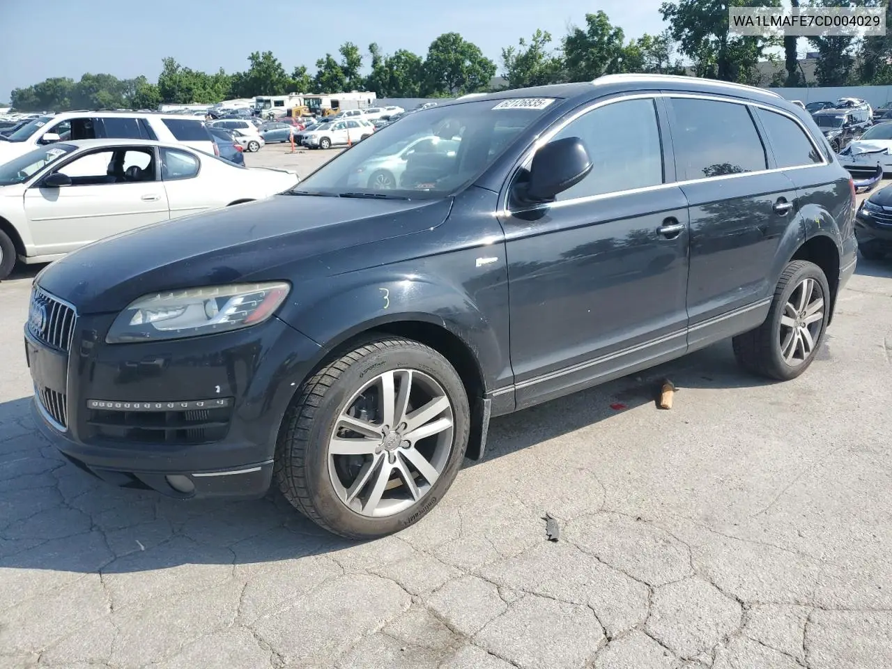2012 Audi Q7 Premium Plus VIN: WA1LMAFE7CD004029 Lot: 62126835