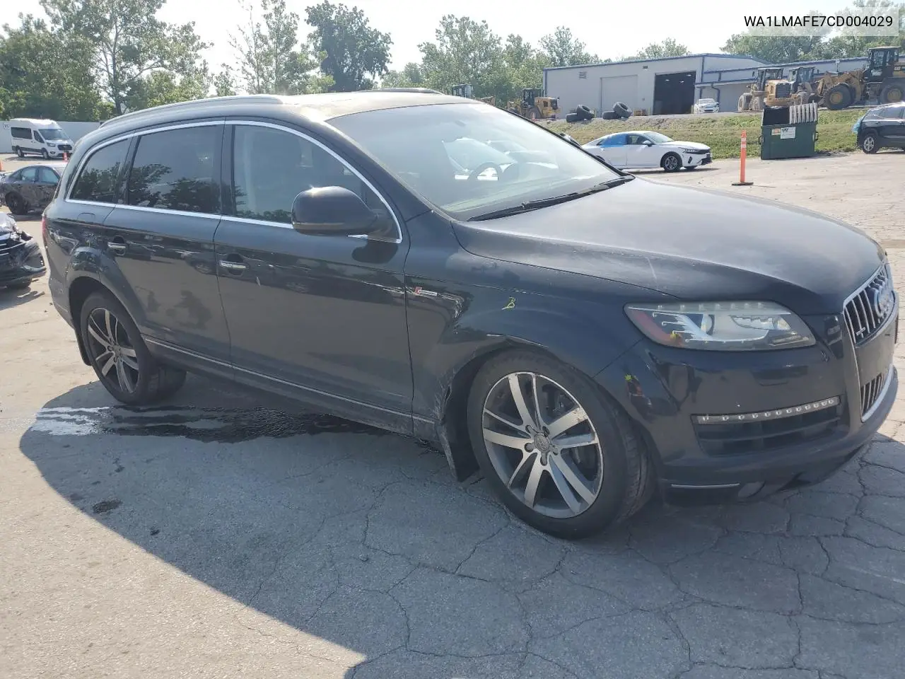 2012 Audi Q7 Premium Plus VIN: WA1LMAFE7CD004029 Lot: 62126835