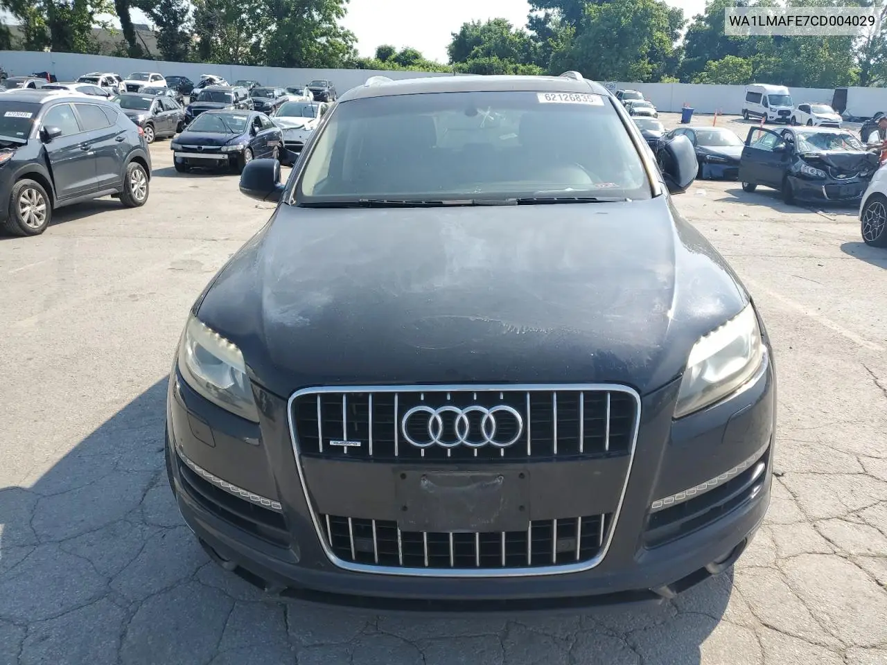 2012 Audi Q7 Premium Plus VIN: WA1LMAFE7CD004029 Lot: 62126835