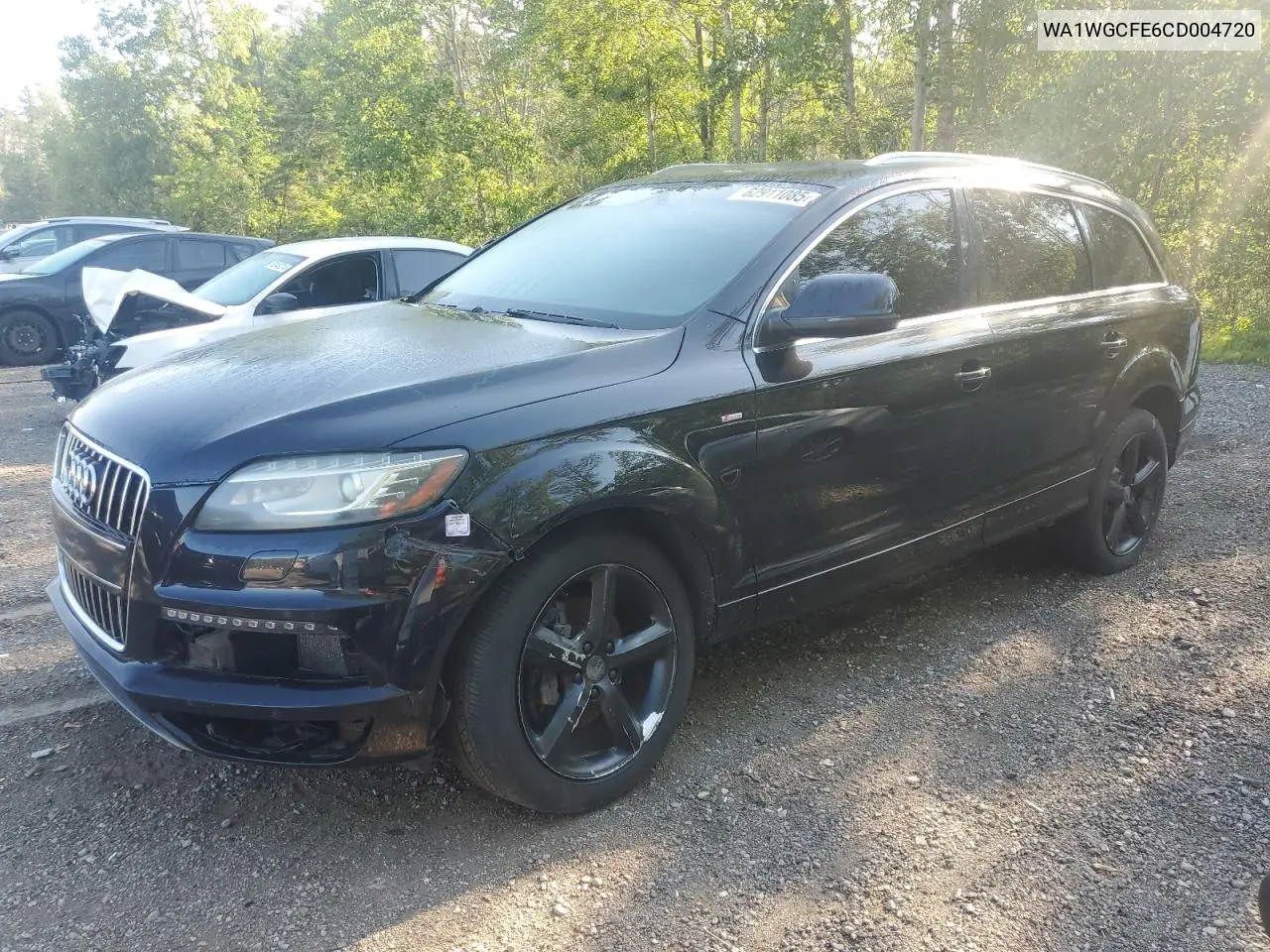 2012 Audi Q7 Prestige VIN: WA1WGCFE6CD004720 Lot: 62911085