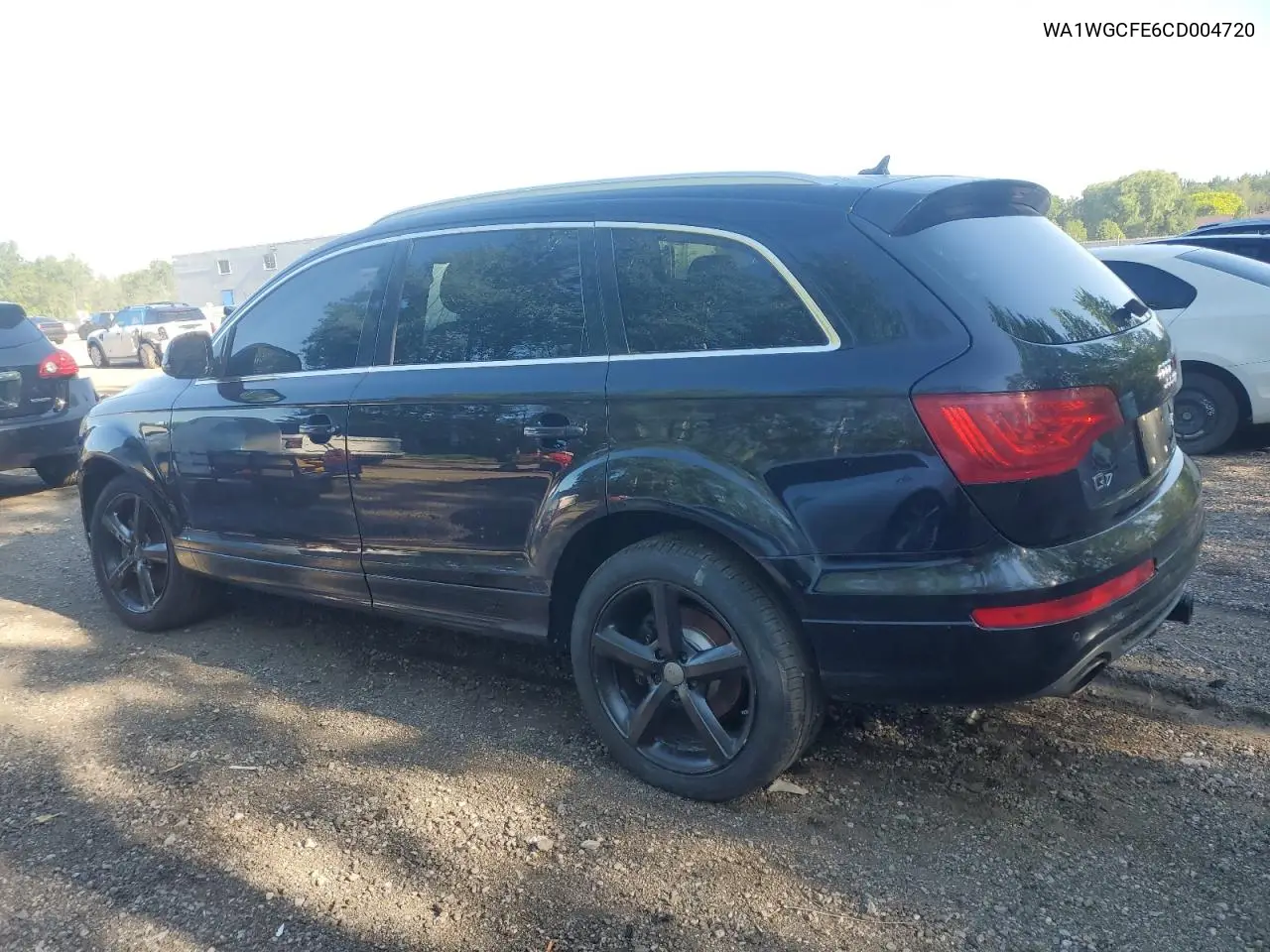 2012 Audi Q7 Prestige VIN: WA1WGCFE6CD004720 Lot: 62911085