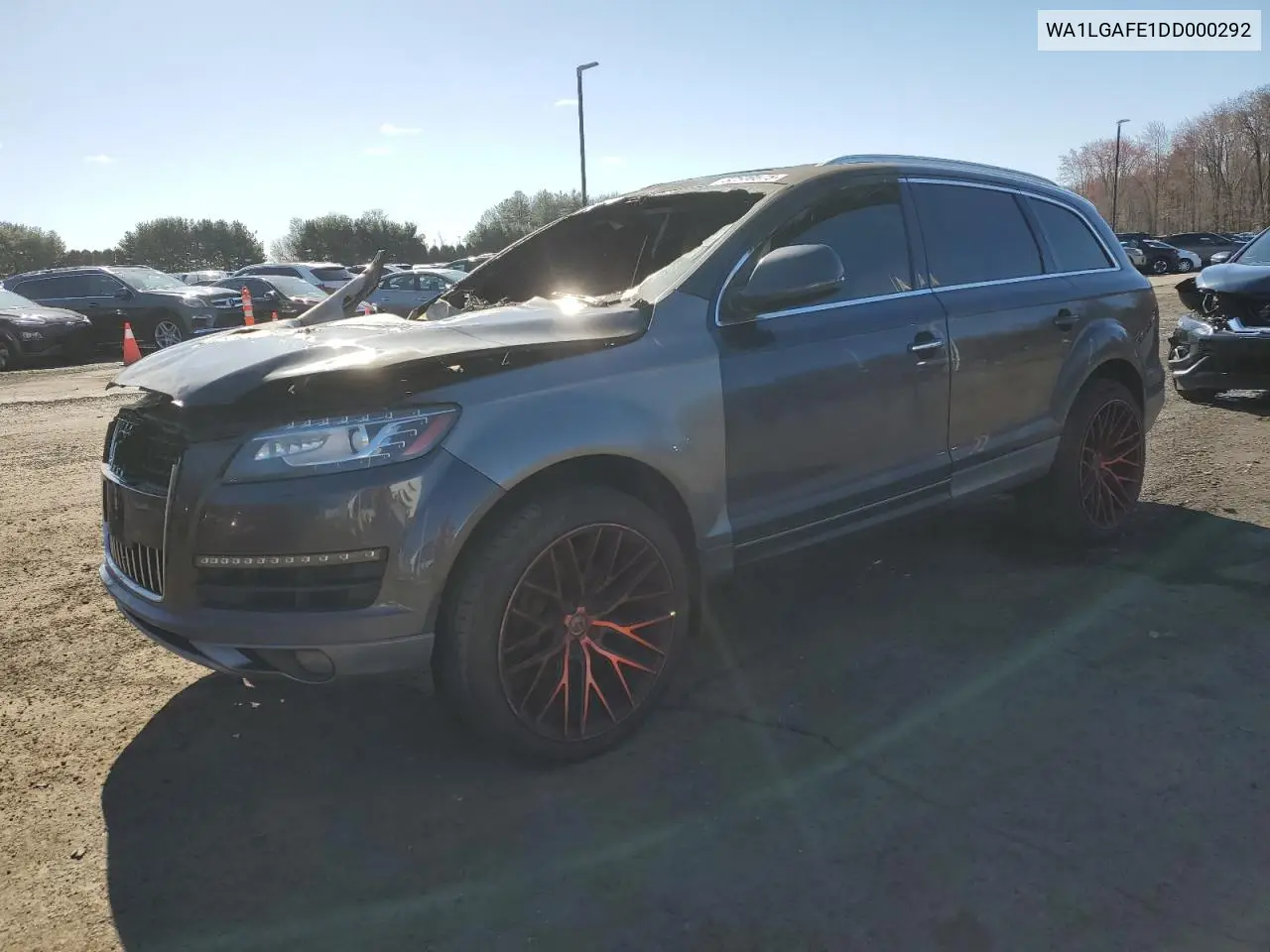 2013 Audi Q7 Premium Plus VIN: WA1LGAFE1DD000292 Lot: 52500575