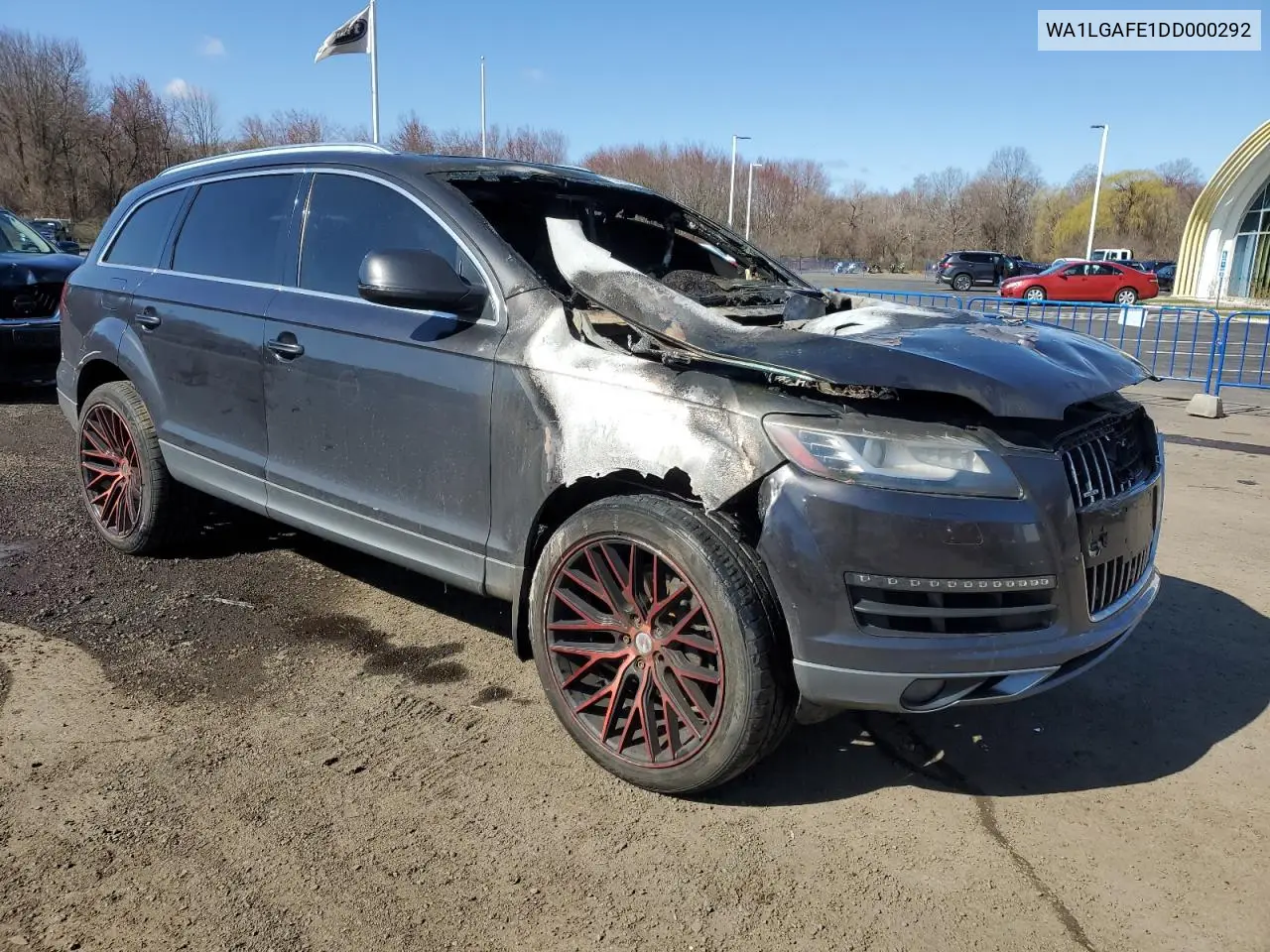 2013 Audi Q7 Premium Plus VIN: WA1LGAFE1DD000292 Lot: 52500575