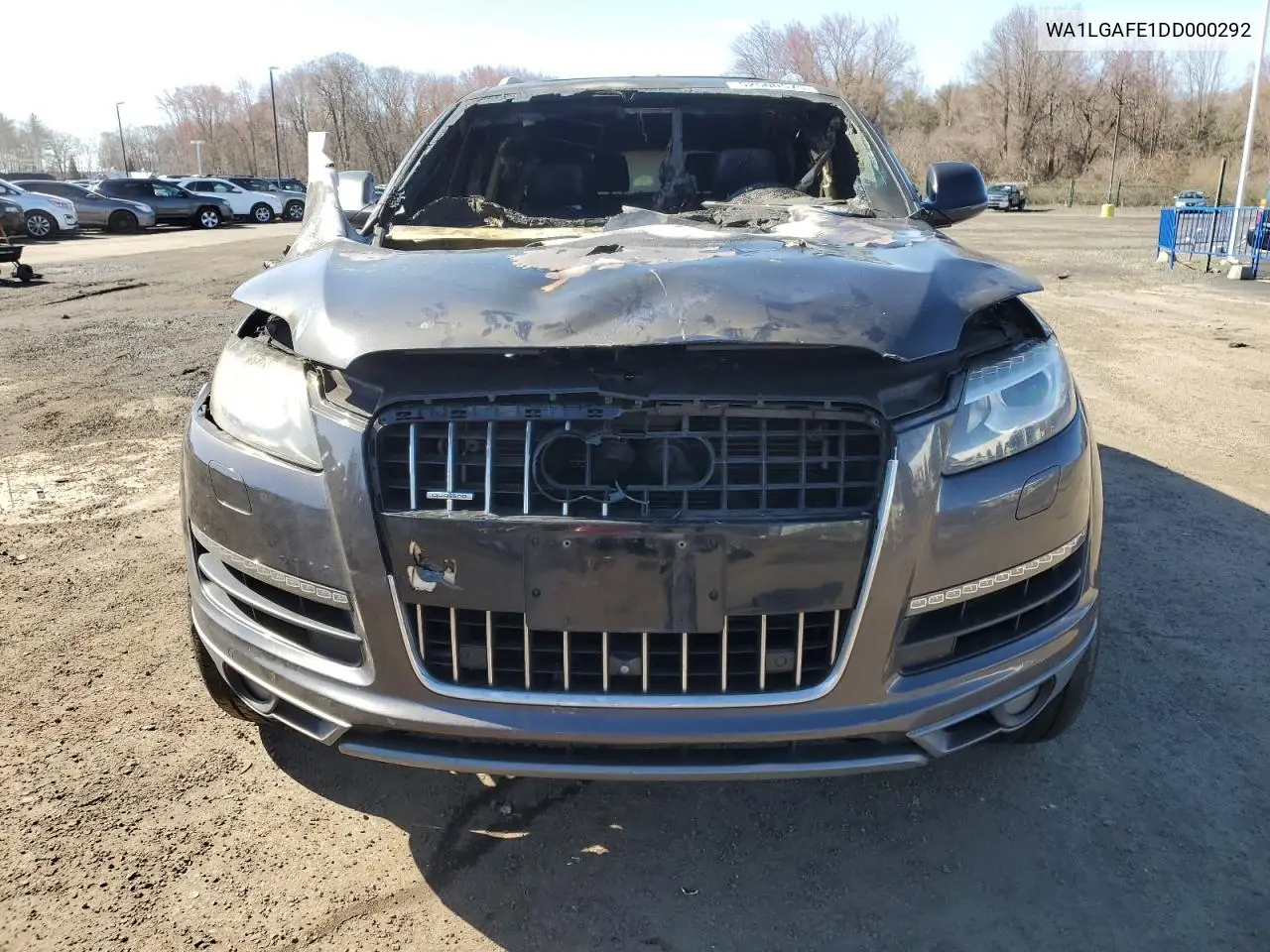 2013 Audi Q7 Premium Plus VIN: WA1LGAFE1DD000292 Lot: 52500575