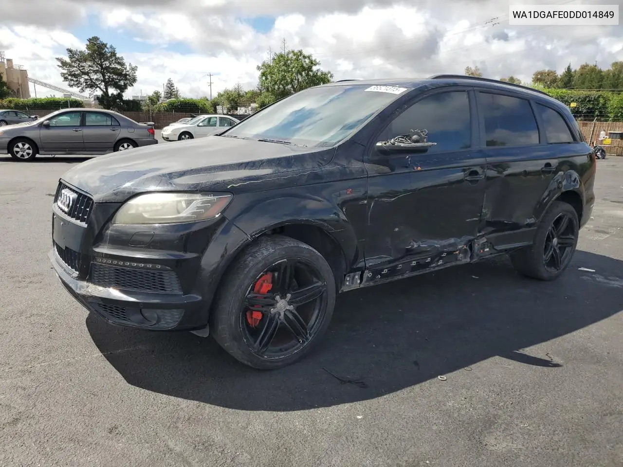 2013 Audi Q7 Prestige VIN: WA1DGAFE0DD014849 Lot: 56521315