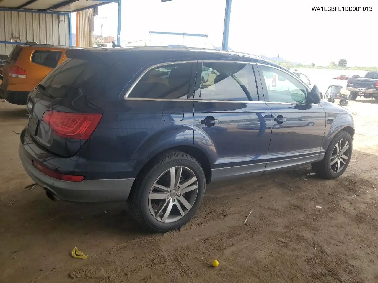 2013 Audi Q7 Premium Plus VIN: WA1LGBFE1DD001013 Lot: 56891555