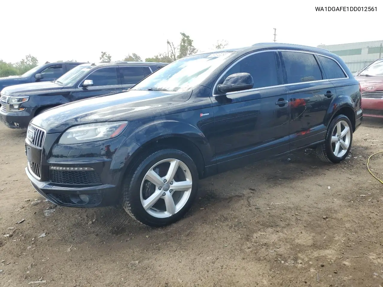 2013 Audi Q7 Prestige VIN: WA1DGAFE1DD012561 Lot: 57043265
