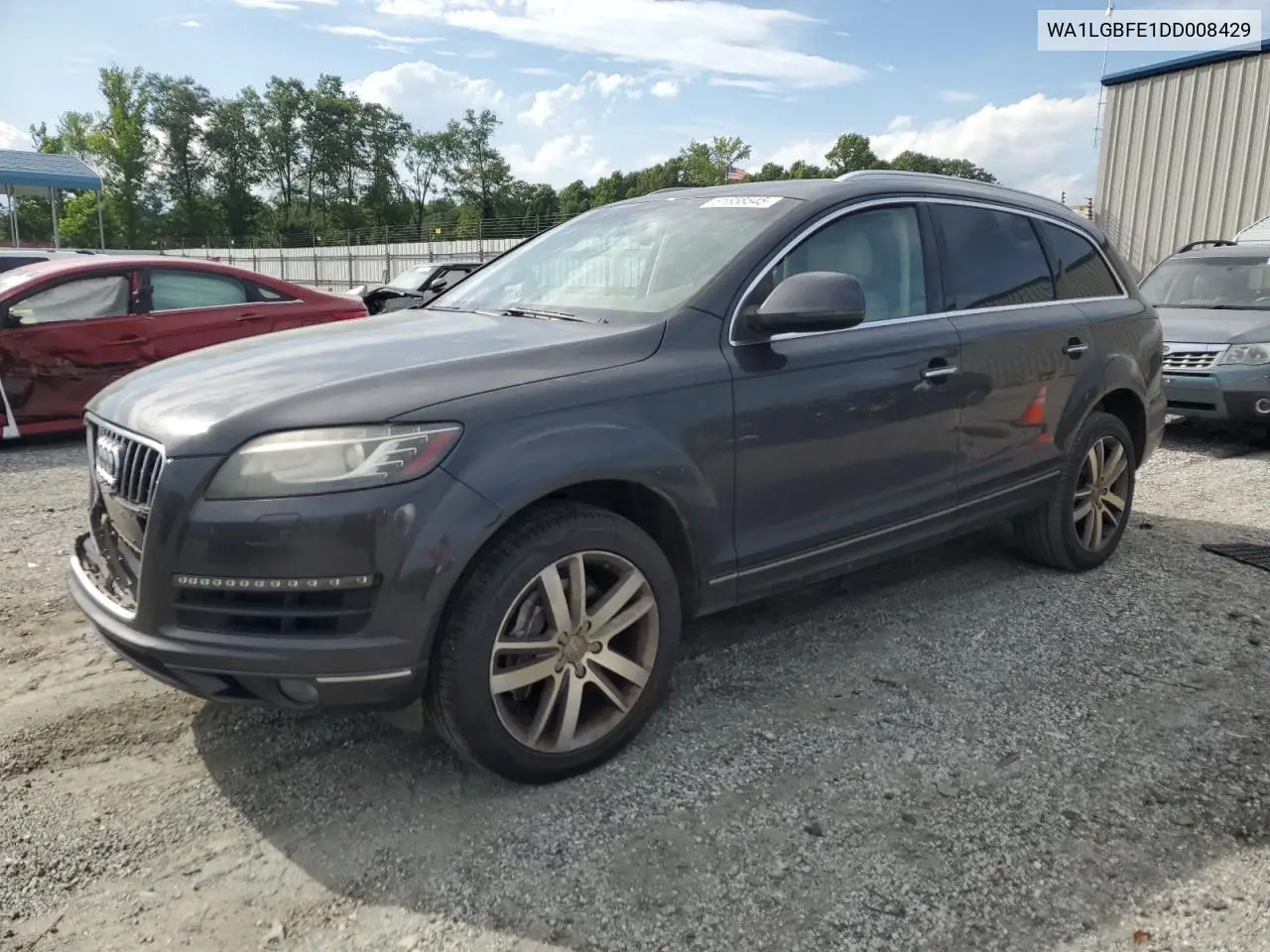 2013 Audi Q7 Premium Plus VIN: WA1LGBFE1DD008429 Lot: 61658545