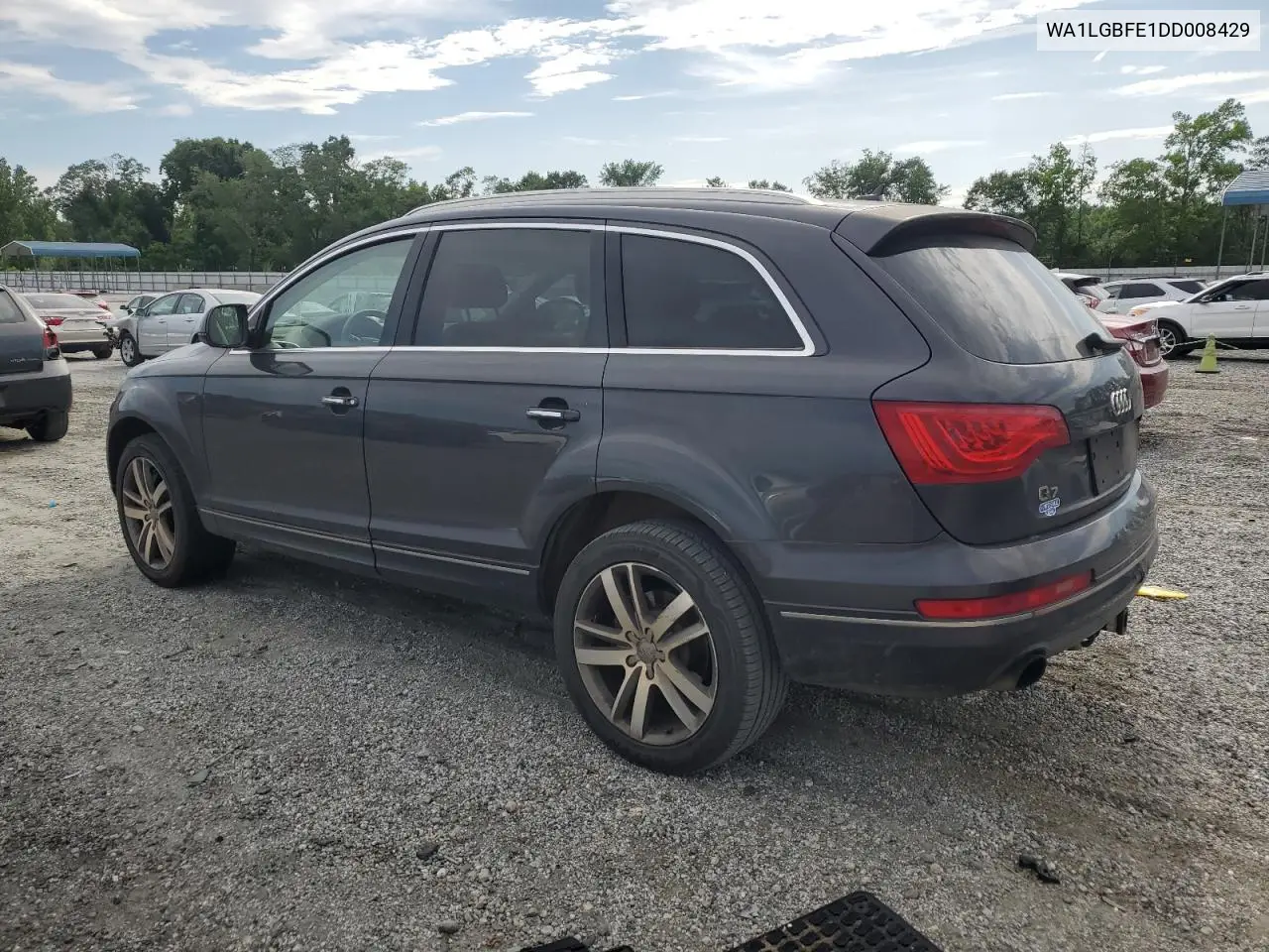 2013 Audi Q7 Premium Plus VIN: WA1LGBFE1DD008429 Lot: 61658545