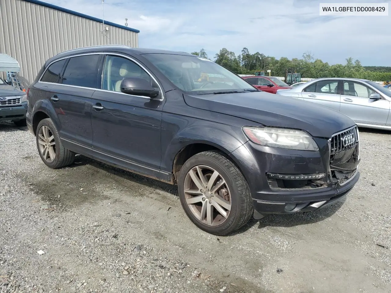 2013 Audi Q7 Premium Plus VIN: WA1LGBFE1DD008429 Lot: 61658545
