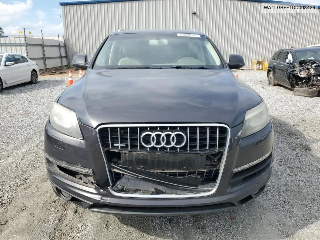 2013 Audi Q7 Premium Plus VIN: WA1LGBFE1DD008429 Lot: 61658545