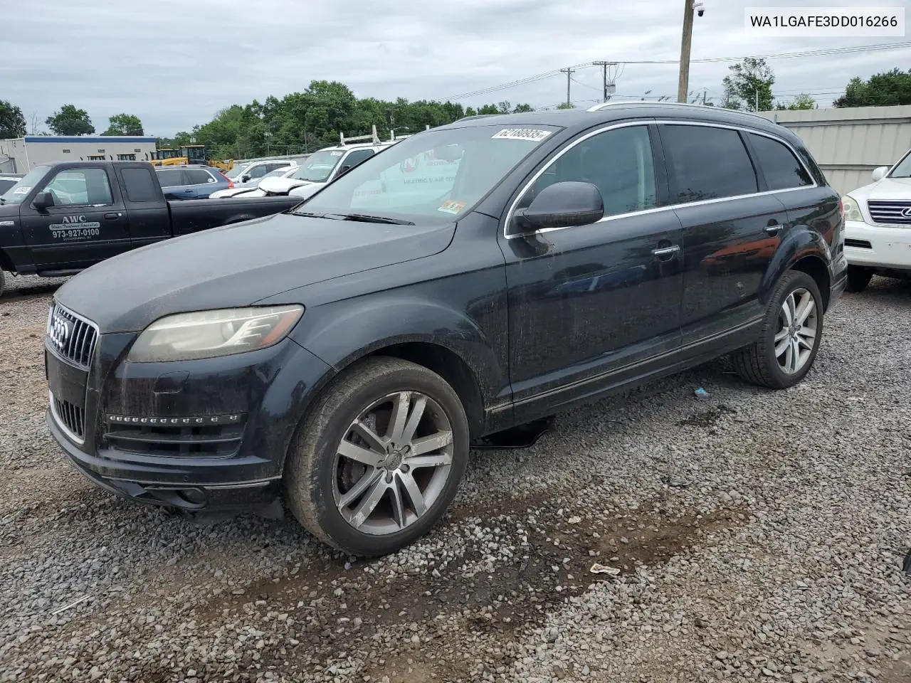 2013 Audi Q7 Premium Plus VIN: WA1LGAFE3DD016266 Lot: 62180935