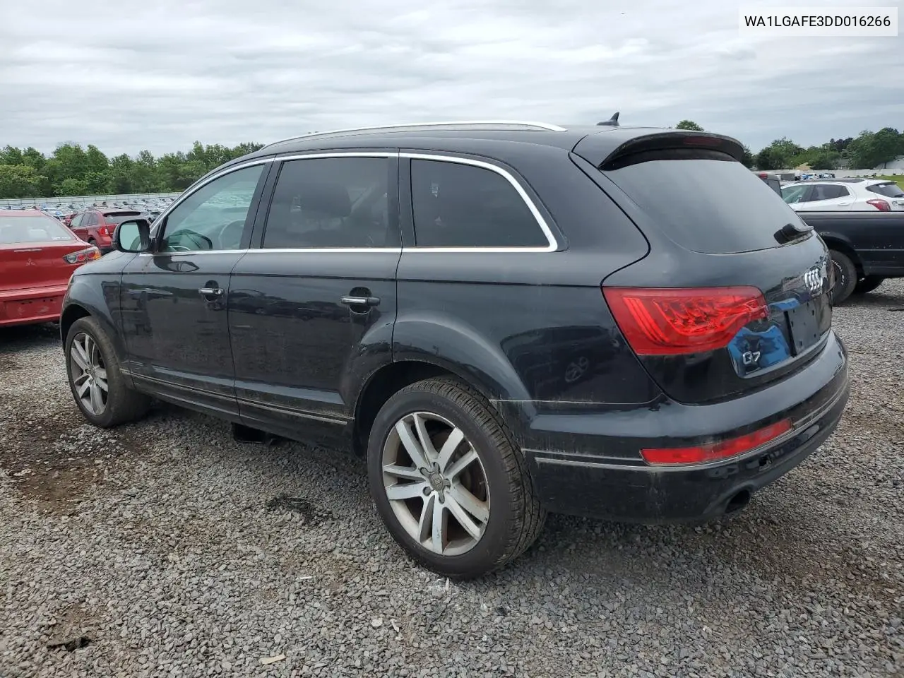 2013 Audi Q7 Premium Plus VIN: WA1LGAFE3DD016266 Lot: 62180935