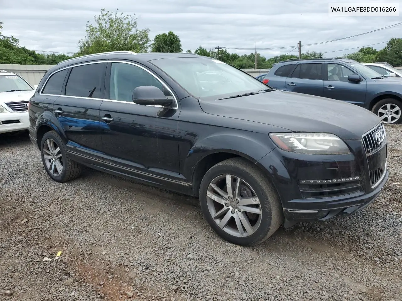 2013 Audi Q7 Premium Plus VIN: WA1LGAFE3DD016266 Lot: 62180935