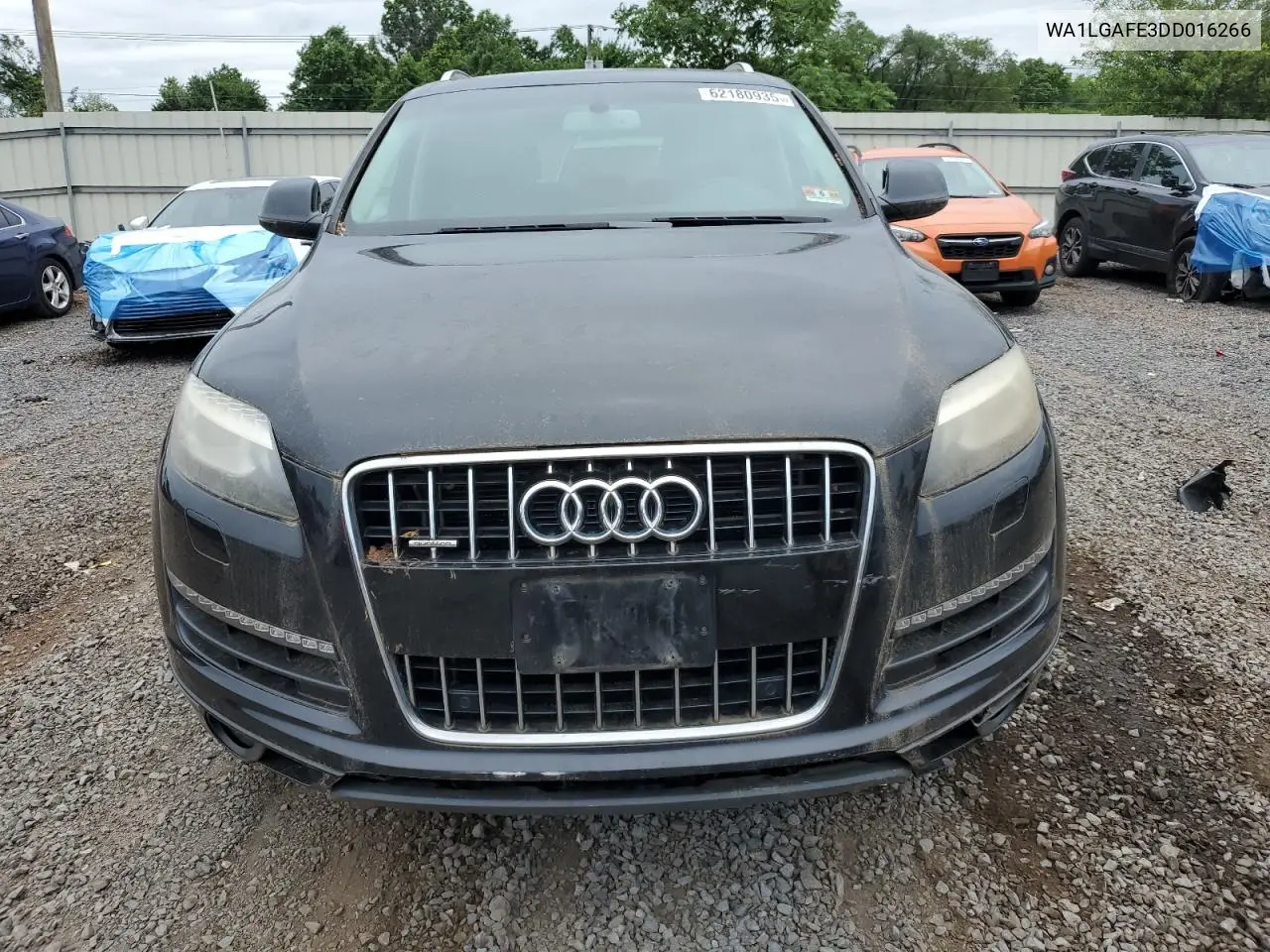 2013 Audi Q7 Premium Plus VIN: WA1LGAFE3DD016266 Lot: 62180935