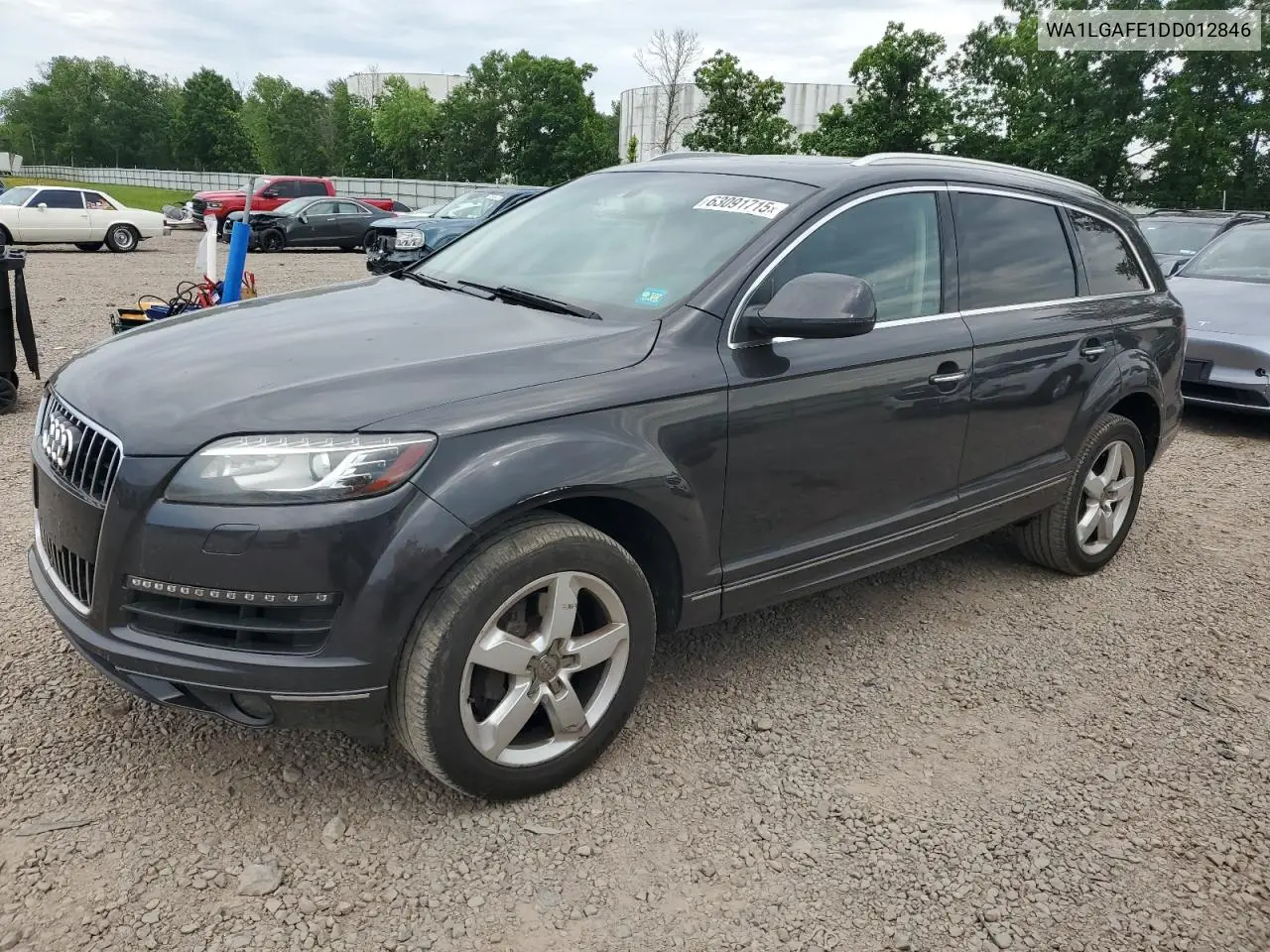 2013 Audi Q7 Premium Plus VIN: WA1LGAFE1DD012846 Lot: 63091715