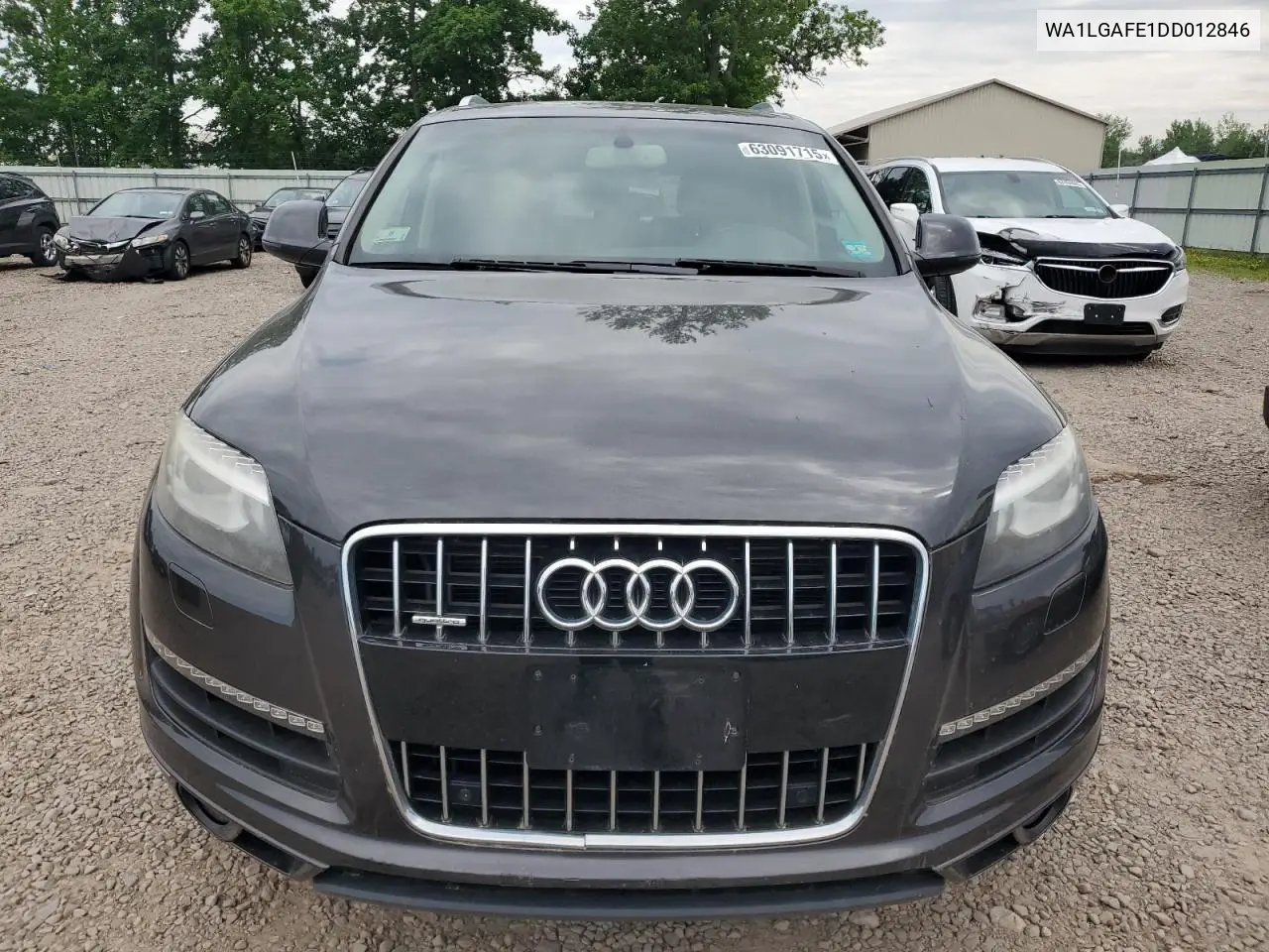 2013 Audi Q7 Premium Plus VIN: WA1LGAFE1DD012846 Lot: 63091715