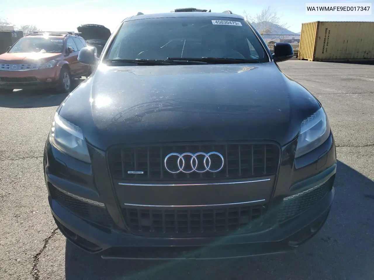 2014 Audi Q7 Prestige VIN: WA1WMAFE9ED017347 Lot: 45030475