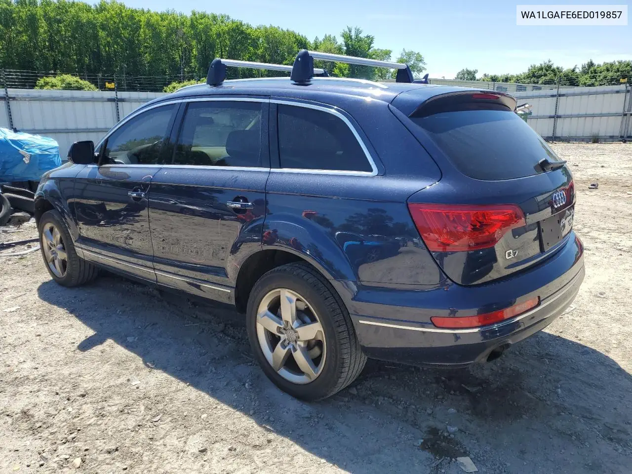 2014 Audi Q7 Premium Plus VIN: WA1LGAFE6ED019857 Lot: 55865245