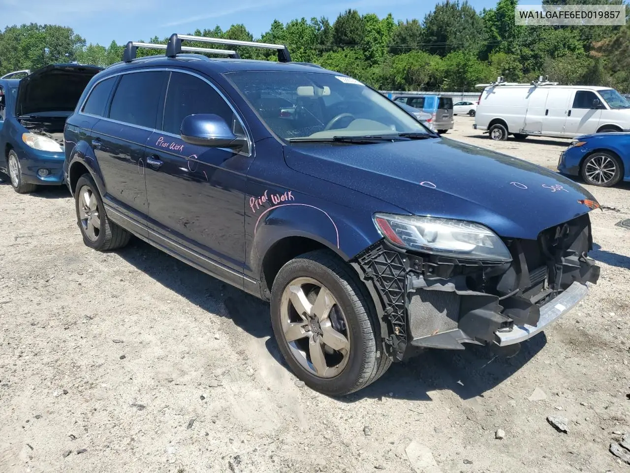 2014 Audi Q7 Premium Plus VIN: WA1LGAFE6ED019857 Lot: 55865245