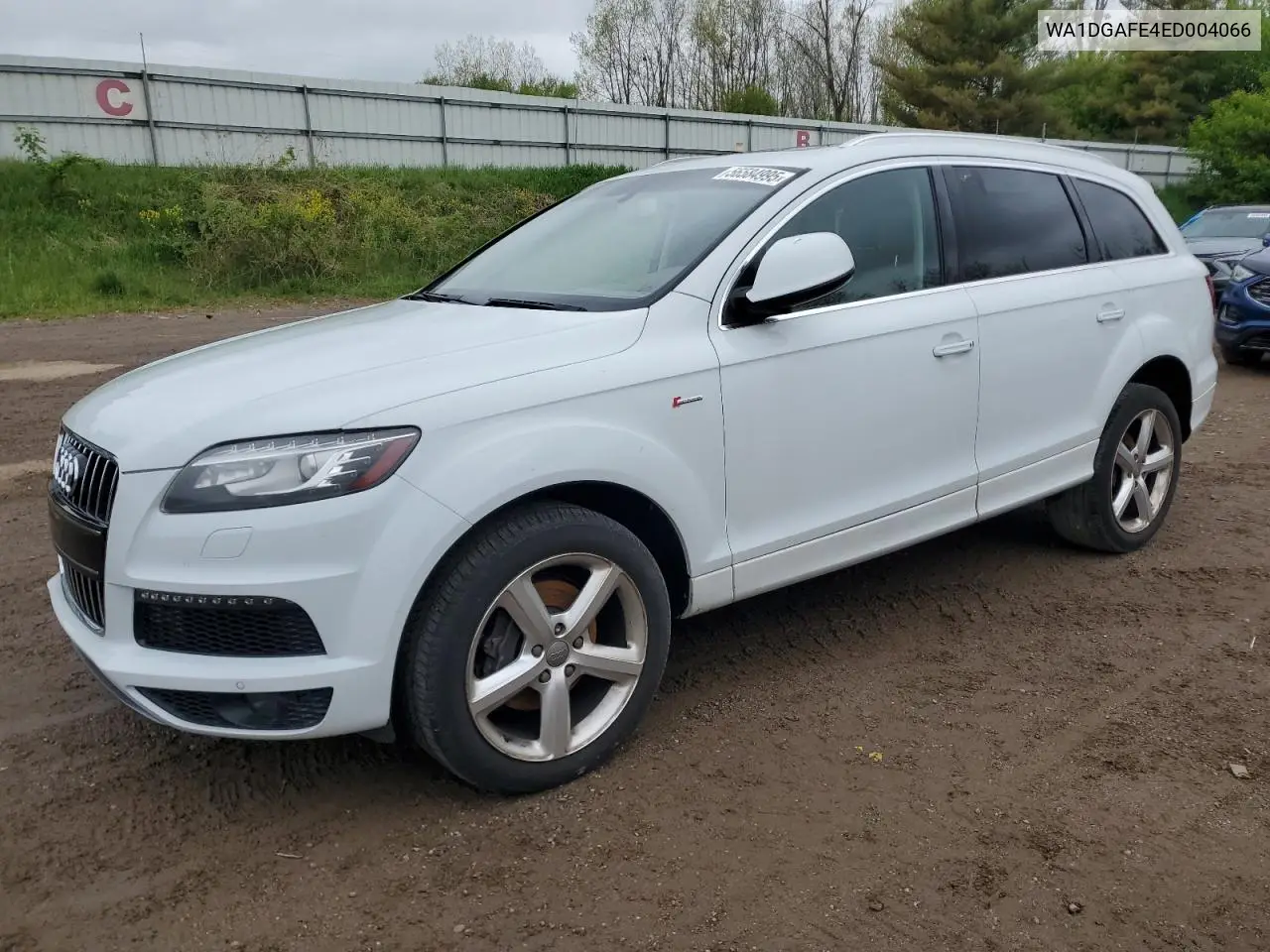 2014 Audi Q7 Prestige VIN: WA1DGAFE4ED004066 Lot: 56584995